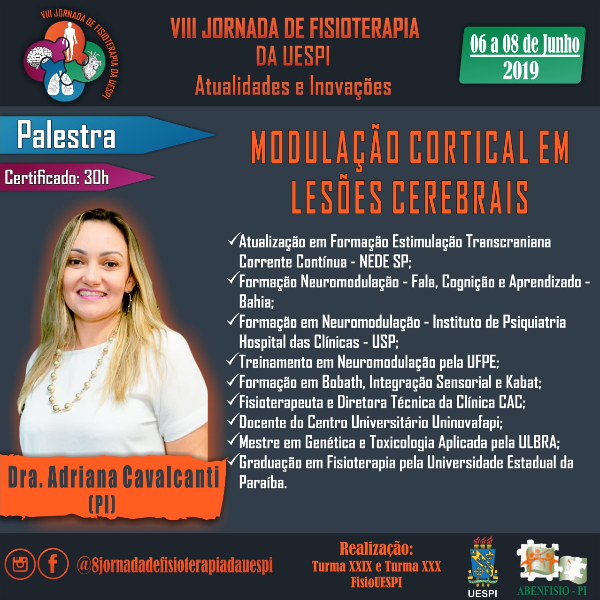 Palestra Modulação Cortical em Lesões Cerebrais