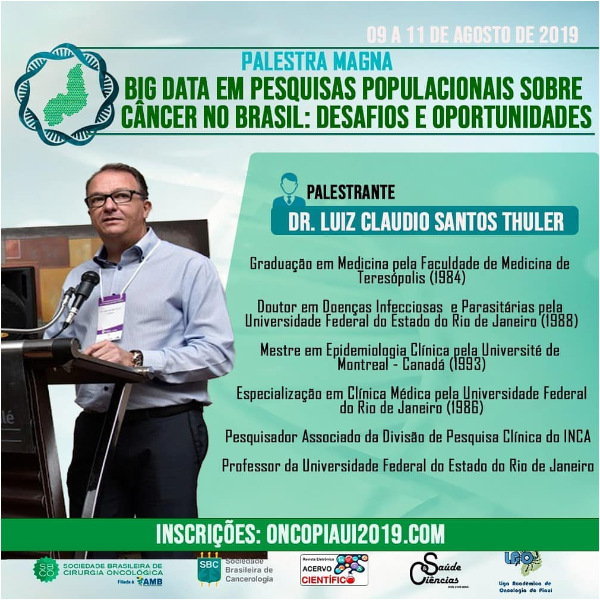 BIG DATA EM PESQUISAS POPULACIONAIS SOBRE O CÂNCER NO BRASIL: DESAFIOS E OPORTUNIDADES