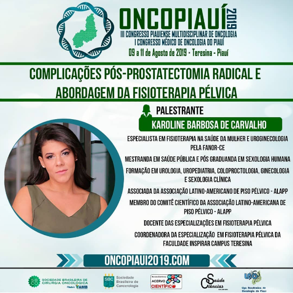 COMPLICAÇÕES PÓS-PROSTATECTOMIA RADICAL E ABORDAGEM DA FISIOTERAPIA PÉLVICA