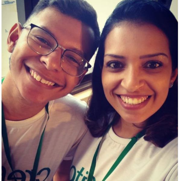 Palestra: Crefito Jovem - Ministrante: Cecília Silvestre e João Guilherme (Acadêmicos de Fisioterapia)