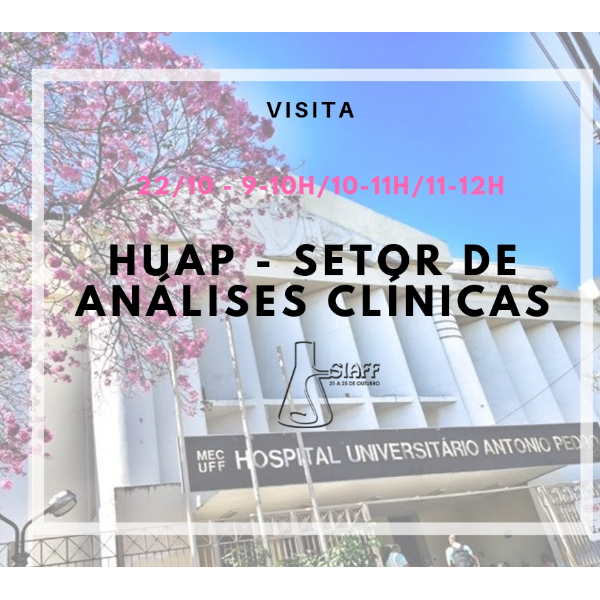 [VT03]Visita Técnica: HUAP - A Importância do Farmacêutico na Análise Clínica