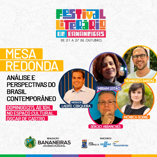 MESA REDONDA: ANÁLISE E PERSPECTIVA DO BRASIL CONTEMPORÂNEO 