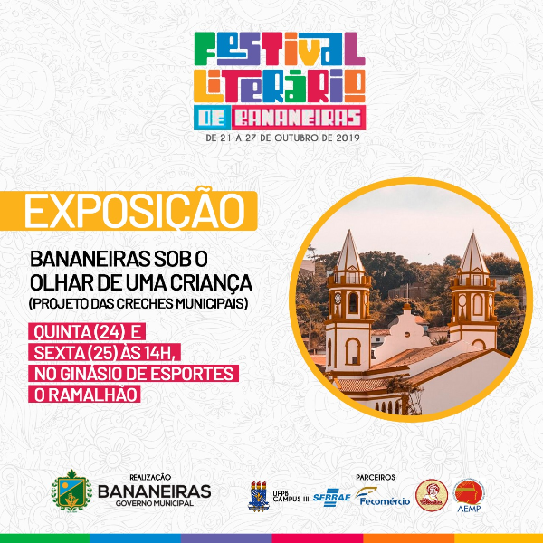 EXPOSIÇÃO: BANANEIRAS SOB O OLHAR DE UMA CRIANÇA 