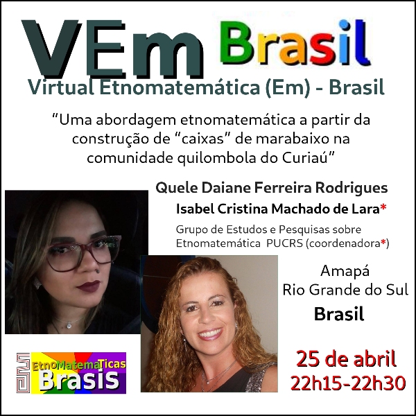 "Uma abordagem etnomatemática a partir da construção de “caixas” de marabaixo na comunidade quilombola do curiaú" 