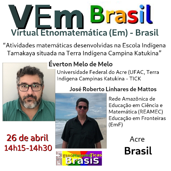 "Atividades matemáticas desenvolvidas na Escola Indígena Tamakaya situada na Terra Indígena Campina Katukina"