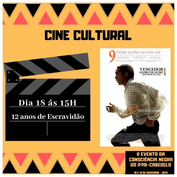 Cine Cultural - 12 anos de escravidão