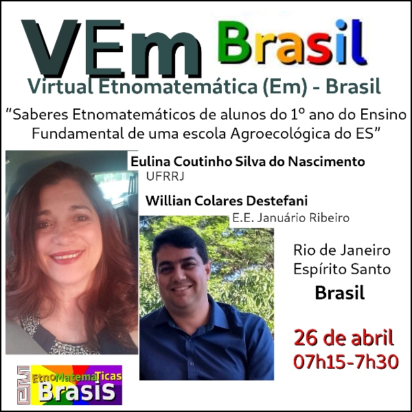 "Saberes Etnomatemáticos de alunos do 1º ano do Ensino Fundamental de uma escola Agroecológica do ES"