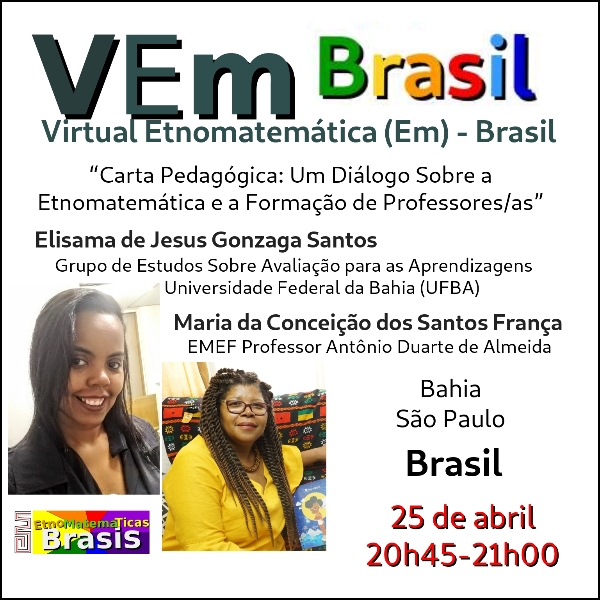 "Carta Pedagógica: Um Diálogo Sobre a Etnomatemática e a Formação de Professores/as"