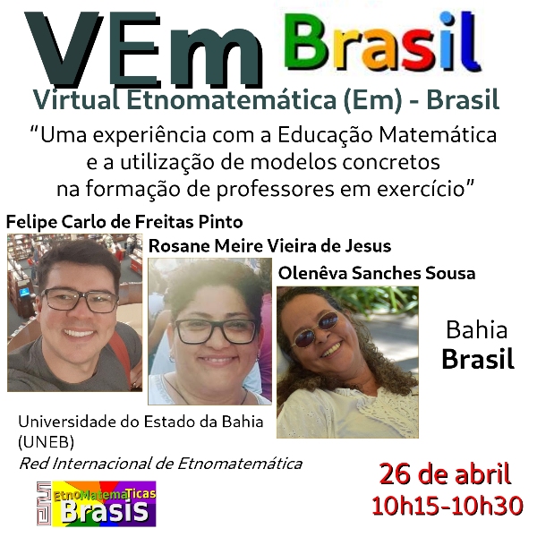 “Uma experiência com a Educação Matemática  e a utilização de modelos concretos  na formação de professores em exercício”