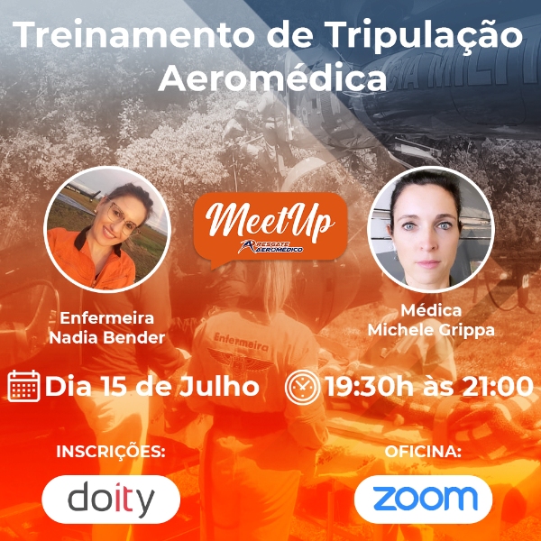 Treinamento de Tripulação Aeromédica