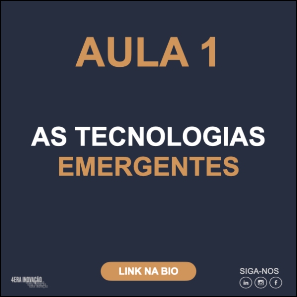 AULA 1 - TECNOLOGIAS EMERGENTES