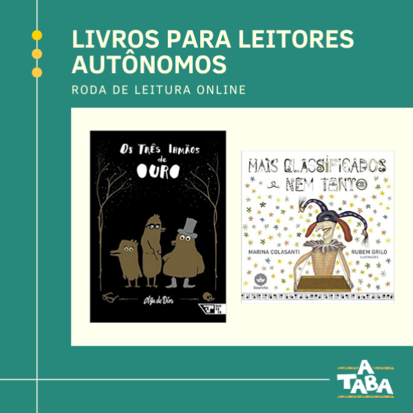 Roda de Leitura Online para Educadores - Livros para leitores autônomos