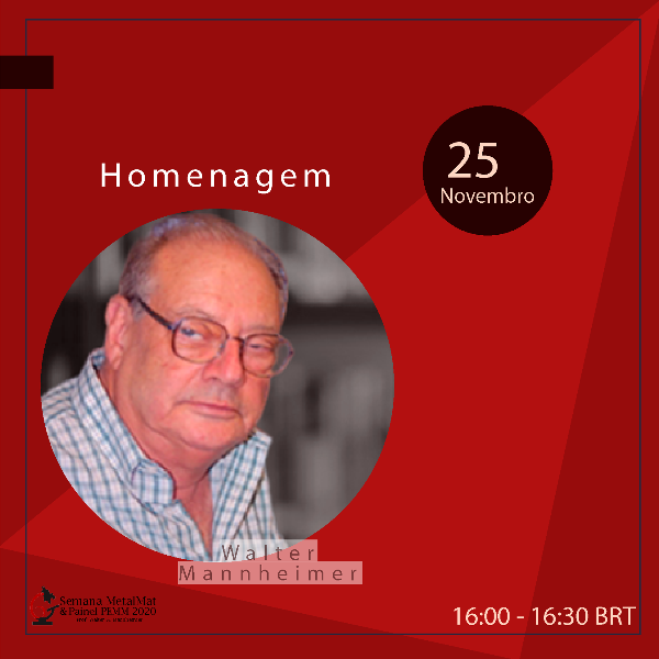 Homenagem ao Professor Walter Arno Mannheimer