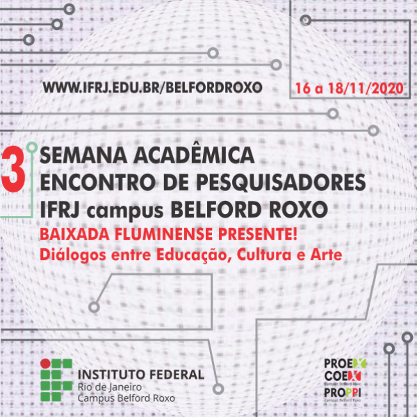 3º Encontro de Pesquisadores - IFRJ/Campus Belford Roxo