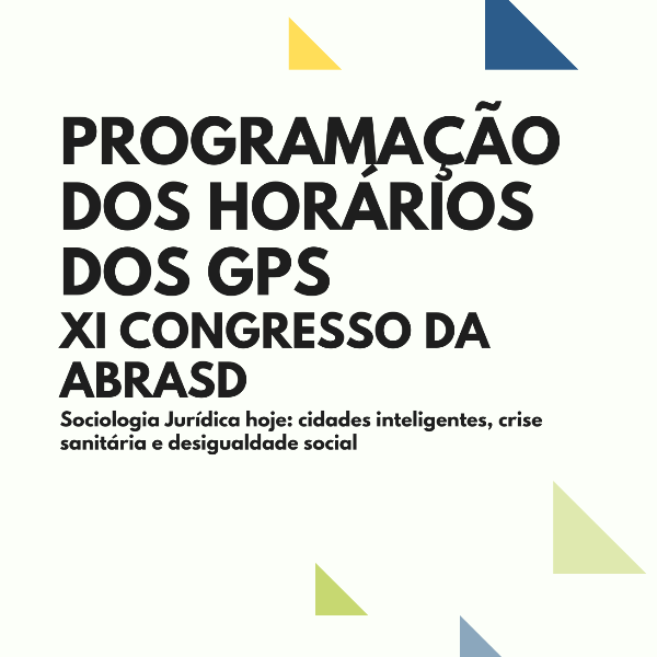 Apresentações nos Grupos de Pesquisa da ABraSD (GPs) 21.10