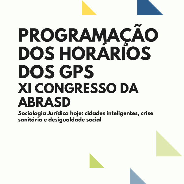 Apresentações nos Grupos de Pesquisa da ABraSD (GPs) 22.10