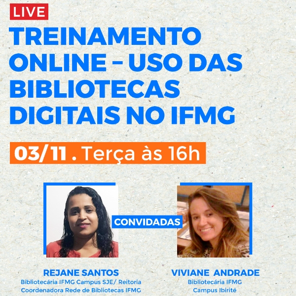 Treinamento para o uso das bibliotecas digitais