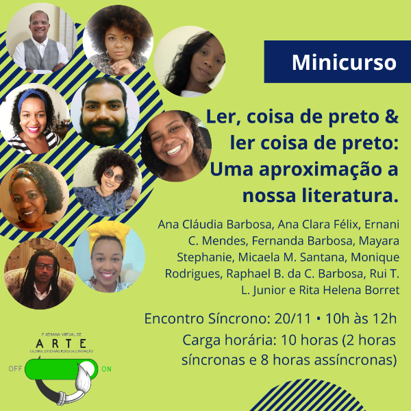 M01: LER, COISA DE PRETO & LER COISA DE PRETO: UMA APROXIMAÇÃO À NOSSA LITERATURA - Síncrono e Assíncrono
