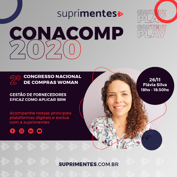 Flávia Silva - Gestão de Fornecedores Eficaz - Como aplicar adequadamente SRM