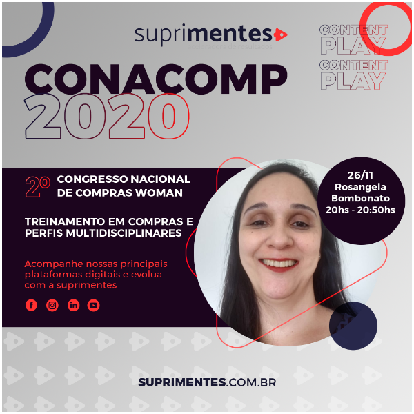 Rosangela Bombonato - Treinamento em Compras e perfis multidisciplinares