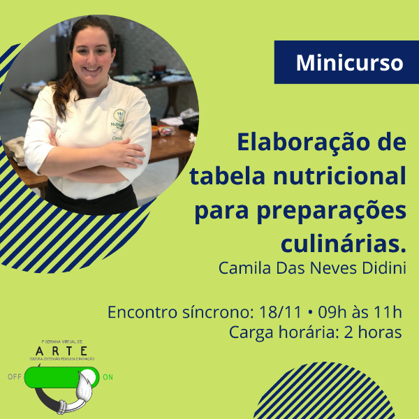 M05-2- ELABORAÇÃO DE TABELA NUTRICIONAL PARA PREPARAÇÕES CULINÁRIAS - Síncrono