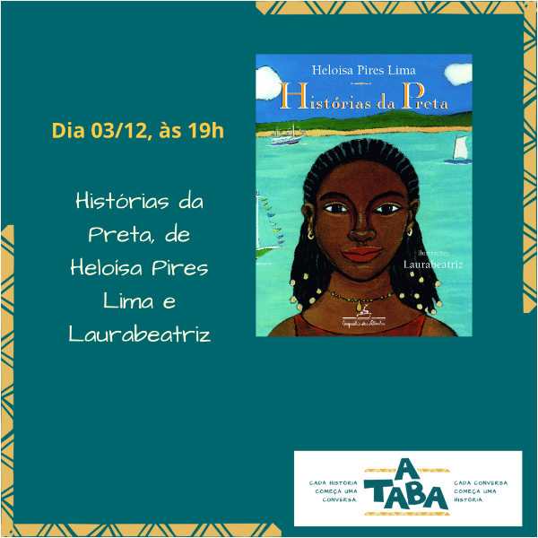 Roda de Leitura Online - Livro Histórias da Preta