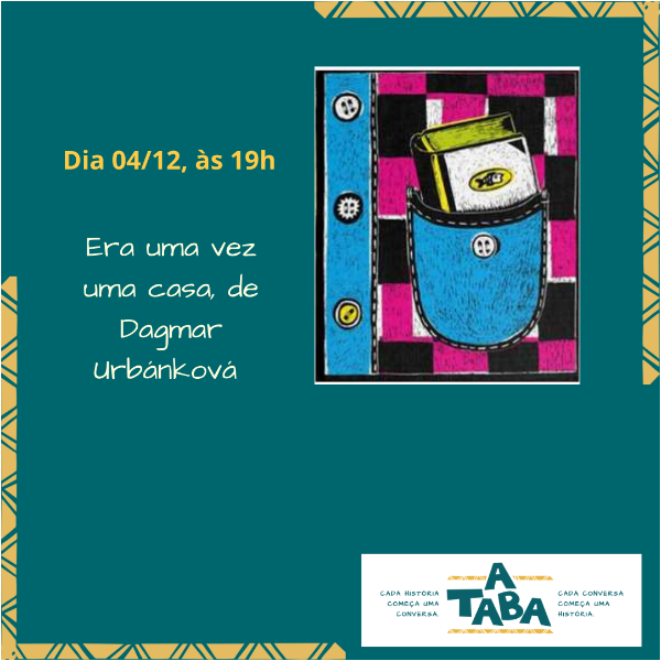 Roda de Leitura Online - Livro Era uma vez uma casa