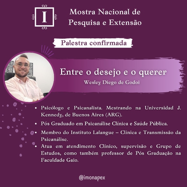Entre o desejo e o querer 