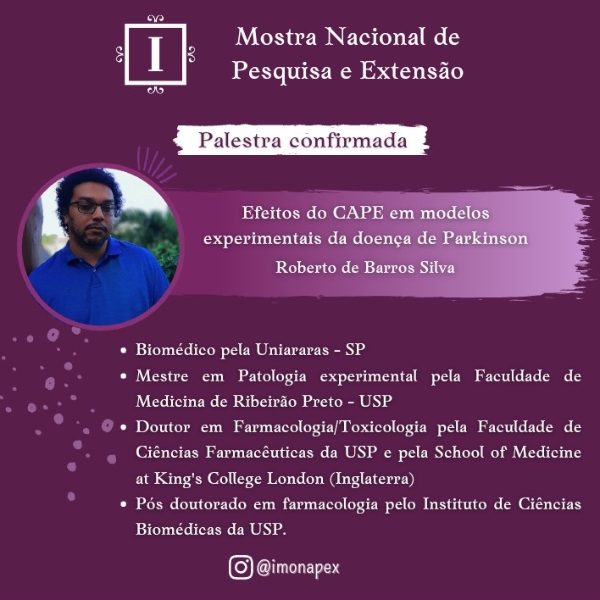 Efeitos do CAPE em modelos experimentais da doença de Parkinson