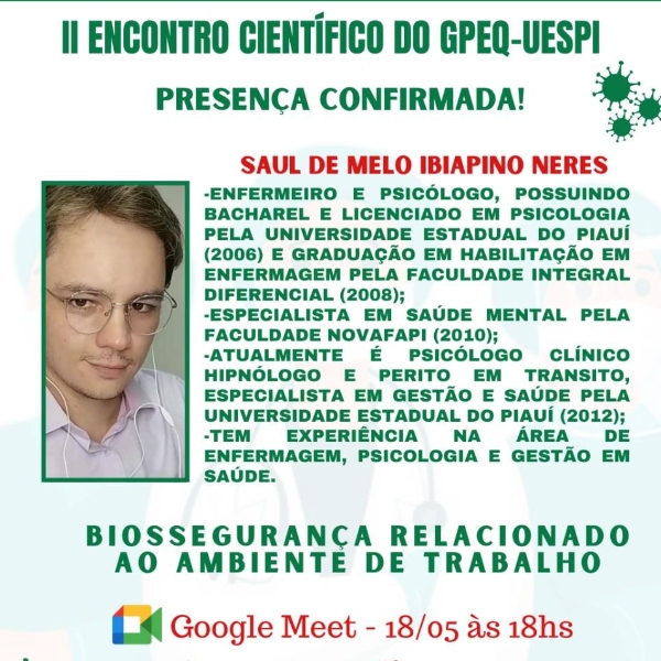 Biossegurança relacionada ao ambiente de trabalho 