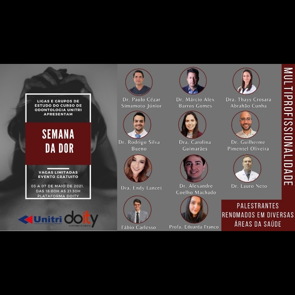 MESA REDONDA: DORES FACIAIS