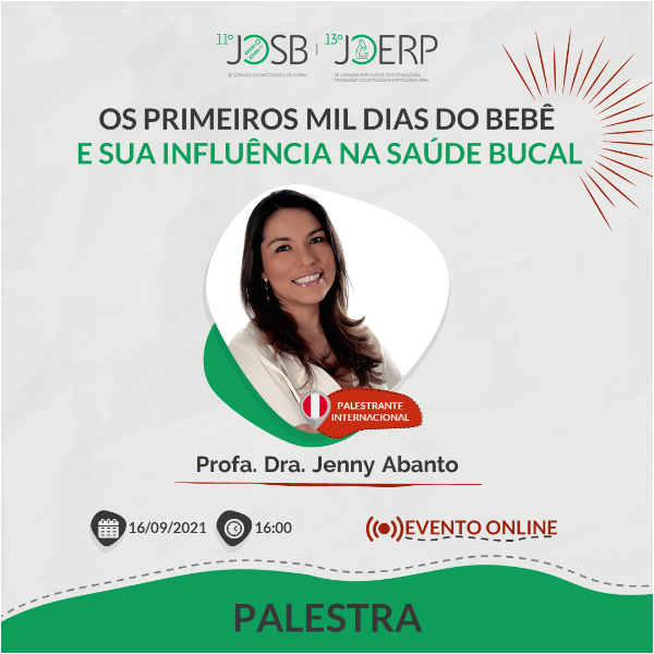OS PRIMEIROS MIL DIAS DO BEBÊ E SUA INFLUÊNCIA NA SAÚDE BUCAL