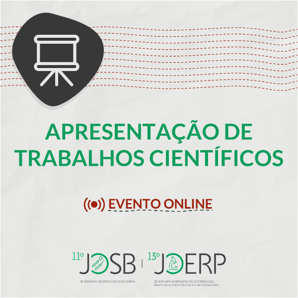 APRESENTAÇÃO DE TRABALHOS CIENTÍFICOS