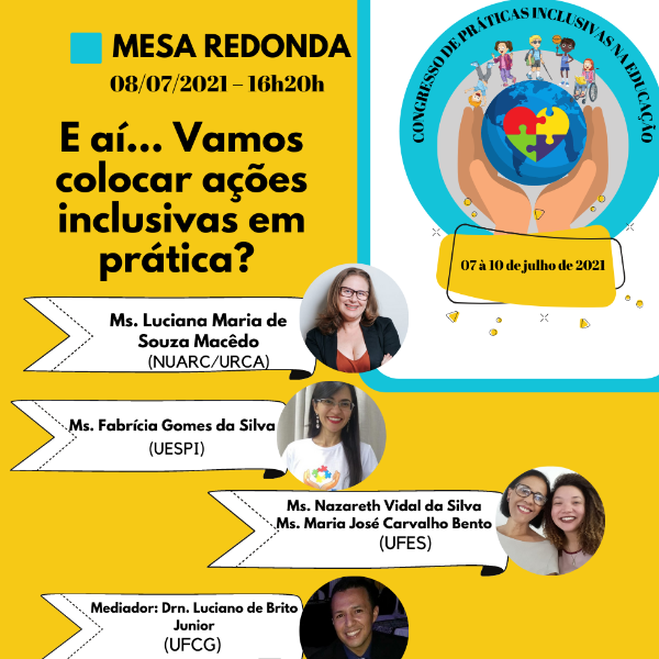 E aí... Vamos colocar ações inclusivas em prática?  