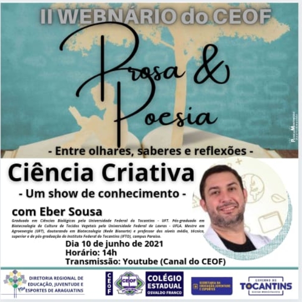 Ciência Criativa - Um show de conhecimento 