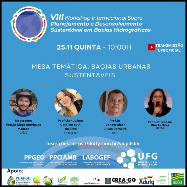 Mesa Temática: Bacias Urbanas Sustentáveis 