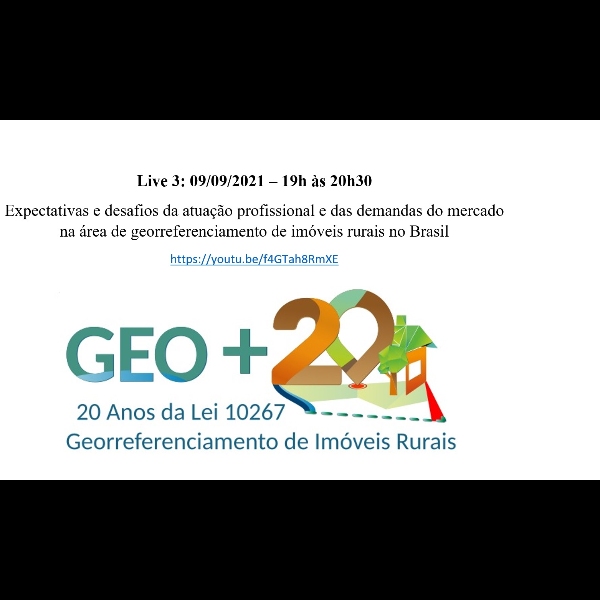 Live 3: Debate sobre atuação profissional e das demandas do mercado