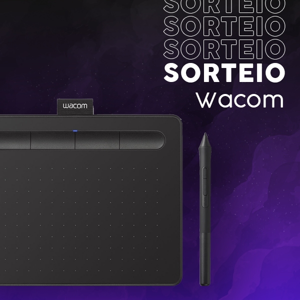 Sorteio Mesa Digitalizadora Wacom