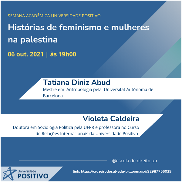 Mesa redonda - Histórias de feminismo e mulheres na palestina