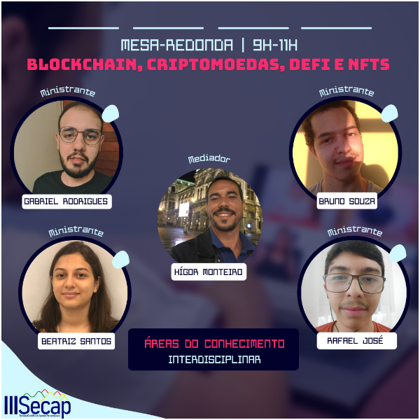 Blockchain, Criptomoedas, DeFi e NFTs 