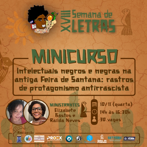 Intelectuais negros e negras na antiga Feira de Santana: rastros de protagonismo antirracista.