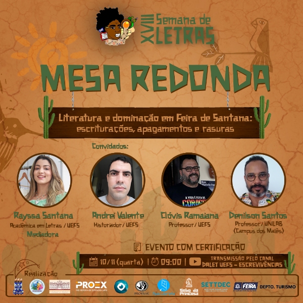 Literatura e dominação em Feira de Santana: escriturações, apagamentos e rasuras
