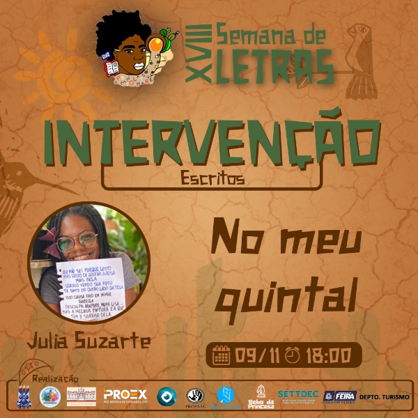 Julia Suzarte - No meu quintal