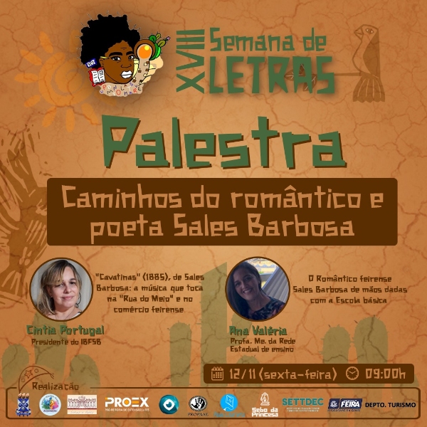 Caminhos do romântico e poeta Sales Barbosa