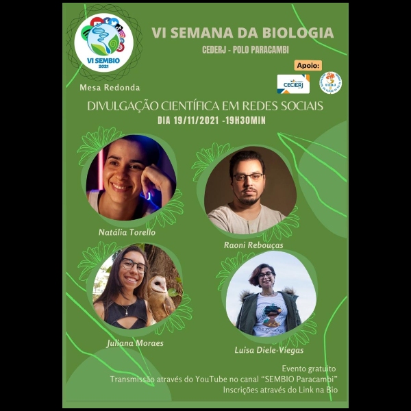 Divulgação Científica nas Redes Sociais