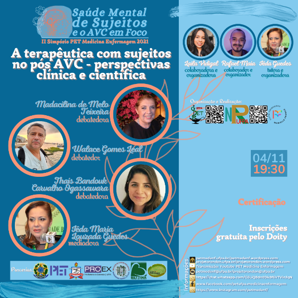 A terapêutica com sujeitos no pós AVC - perspectivas clínica e científica