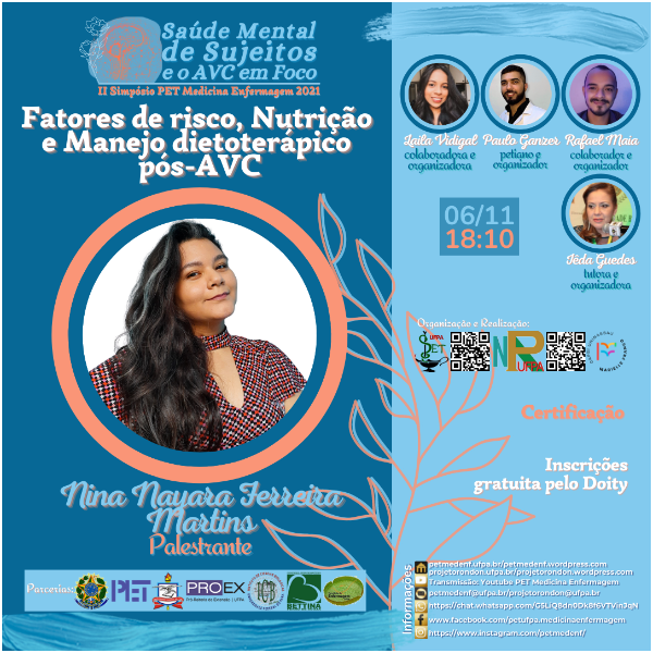 Fatores de risco, nutrição e manejo dietoterápico pós-AVC
