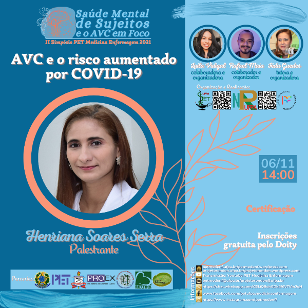 AVC e o risco aumentado por COVID-19