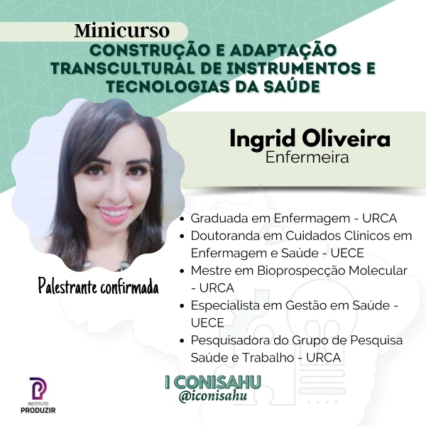 CONSTRUÇÃO E ADAPTAÇÃO TRANSCULTURAL DE INSTRUMENTOS E TECNOLOGIAS DA SAÚDE