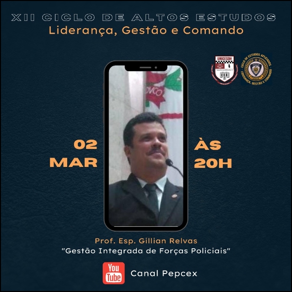 2ª Palestra com Profº Esp. Gillian Relvas